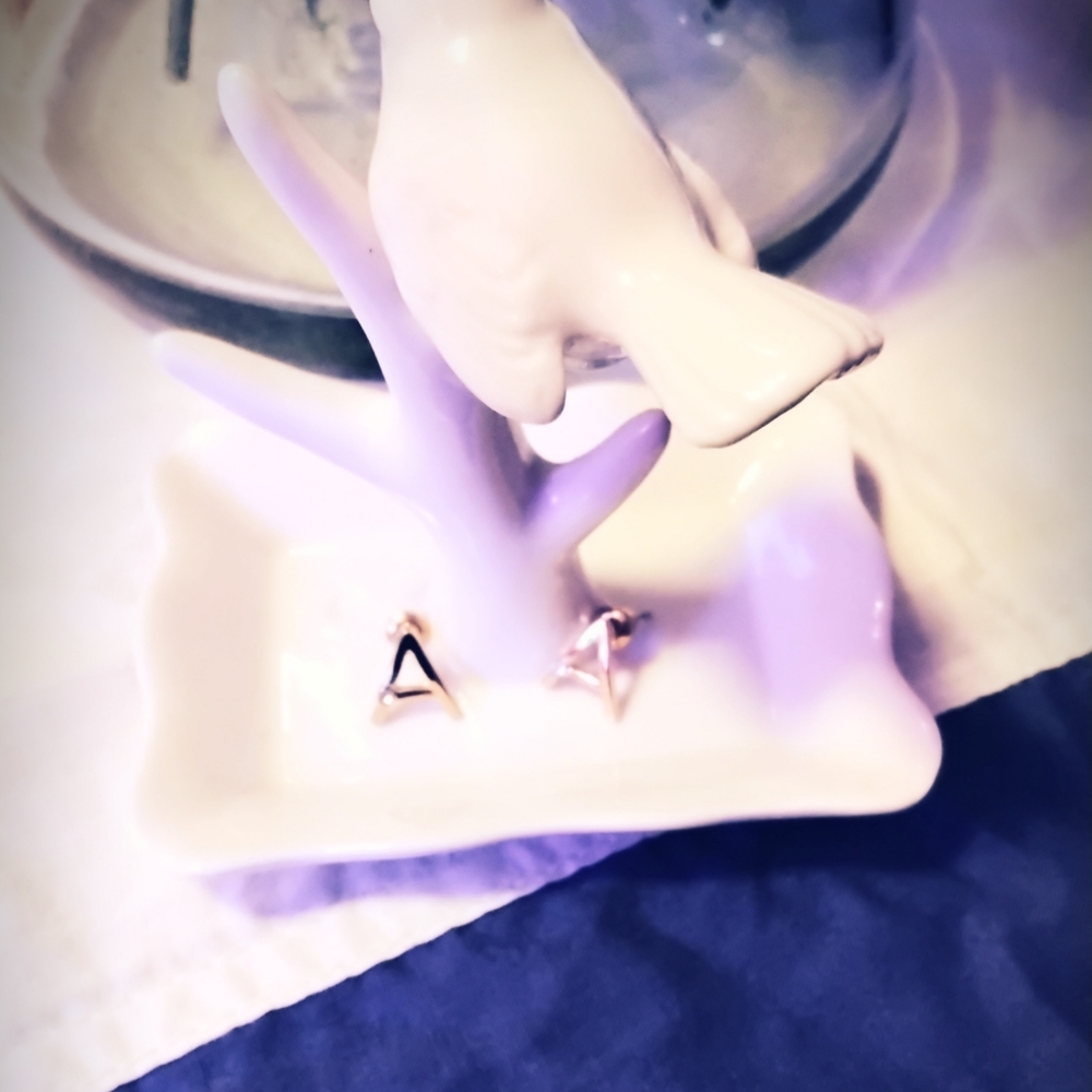 Letter A w/a Cz gold